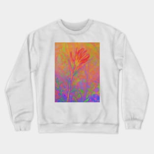 Indian Paintbrush (Castilleja Angustifolia) Crewneck Sweatshirt